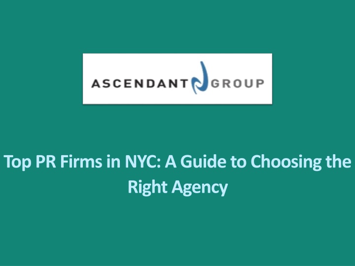 top pr firms in nyc a guide to choosing the right agency