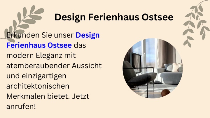 design ferienhaus ostsee