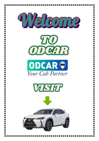 Everything You Need to Know About Car Rentals in Bhubaneswar with ODCAR