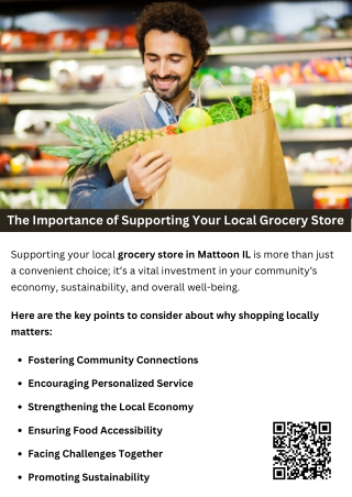 The Importance of Supporting Your Local Grocery Store