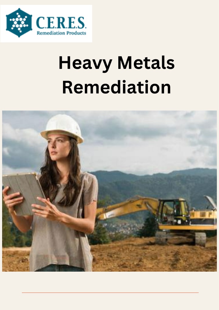 heavy metals remediation