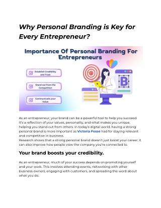 why personal branding is key for every