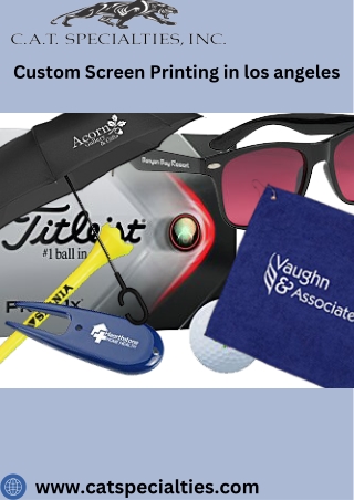 High-Quality Screen Printing in Los Angeles