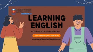 learning english