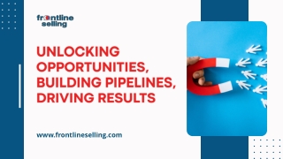 unlocking opportunities building pipelines