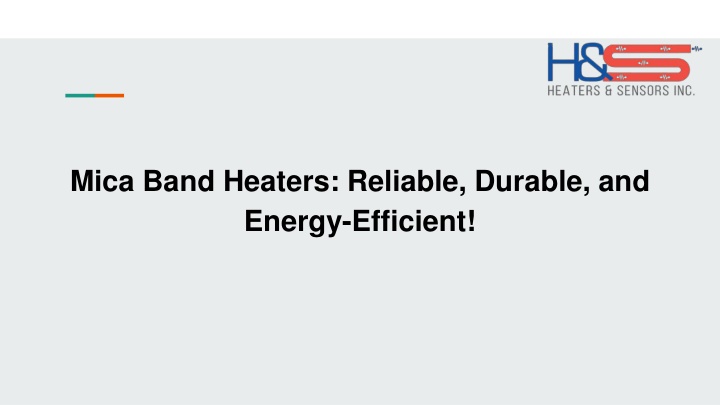 mica band heaters reliable durable and energy efficient