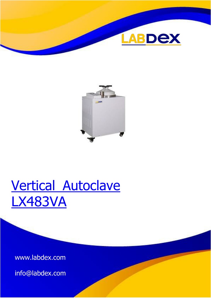 vertical autoclave lx483va www labdex com