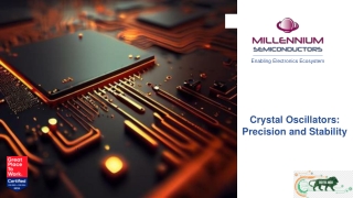 crystal oscillators precision and stability