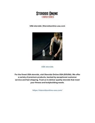 USA steroids | Steroidsonline-usa.com