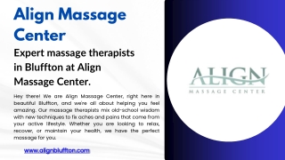 align massage center