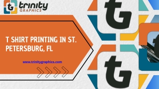 T Shirt Printing in St. Petersburg FL | Custom Printed T-Shirts