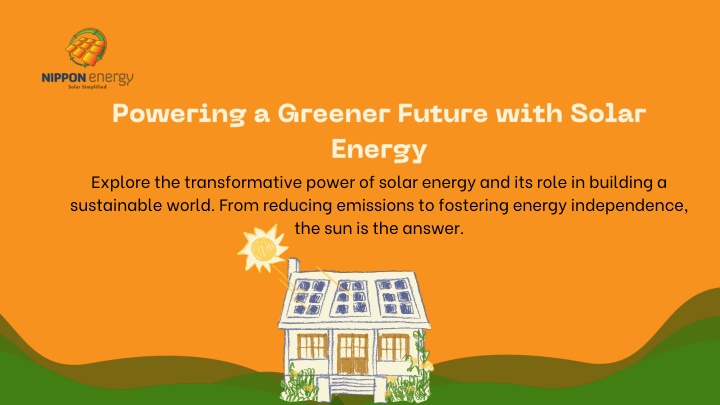 powering a greener future with solar energy