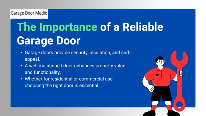 the importance of a reliable garage door