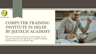 computer training institute in delhi by jeetech academy