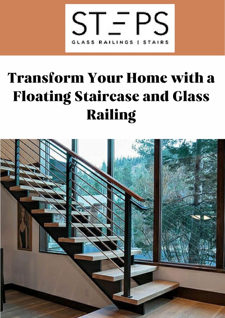 transform your home with a floating staircase