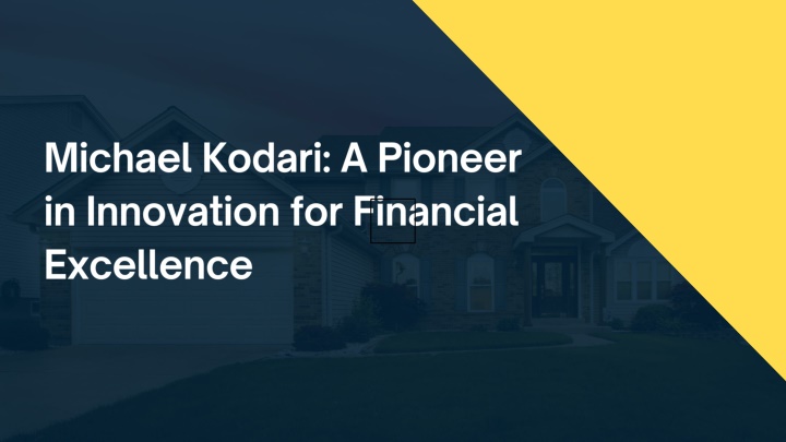 michael kodari a pioneer in innovation