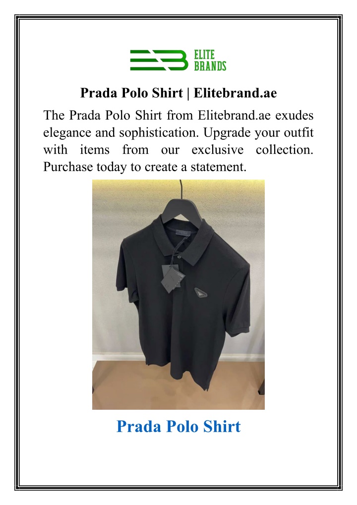 prada polo shirt elitebrand ae the prada polo