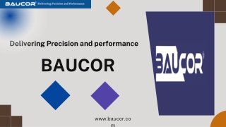 High-Speed Milling Tools by BAUCOR