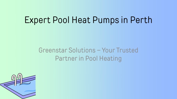 expert pool heat pumps in perth