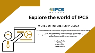 explore the world of ipcs