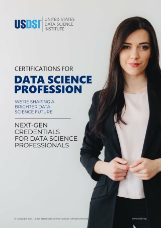 certifications for data science profession