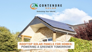 Rooftop Solar Panel for Home: A Guide for Homeowners