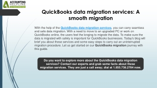 quickbooks data migration services a smooth migration