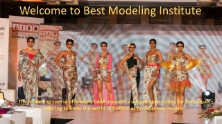 welcome to best modeling institute