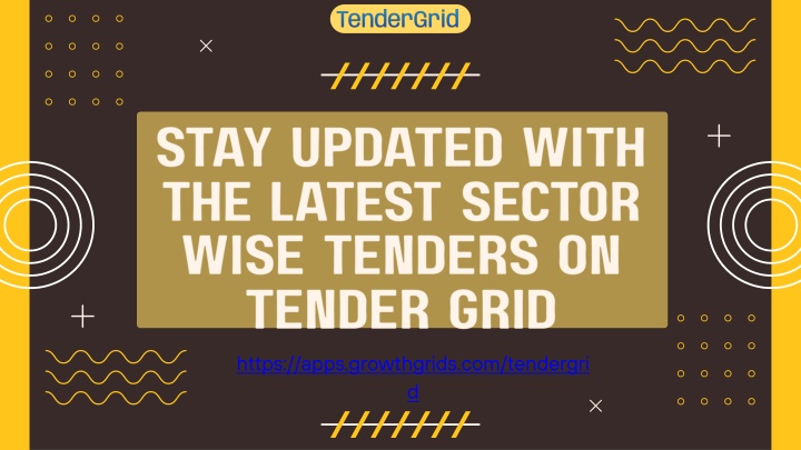 stay updated with the latest sector wise tenders