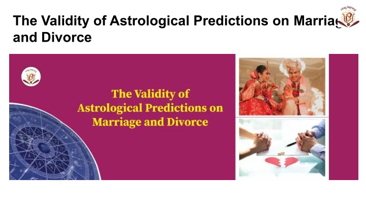 the validity of astrological predictions