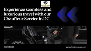 experience seamless and luxurious travel with