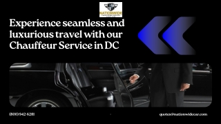 experience seamless and luxurious travel with