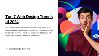 Top 7 Web Design Trends of 2024