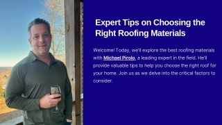 Expert Recommendations for Residential Roofing