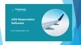 GDS Reservation Software | GDS System