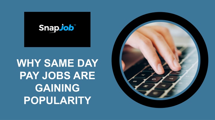 why same day pay jobs are gaining popularity