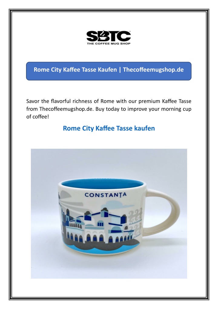 rome city kaffee tasse kaufen thecoffeemugshop de