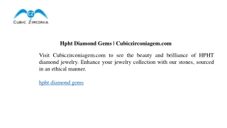 hpht diamond gems cubiczirconiagem com
