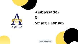 ambassador smart fashion