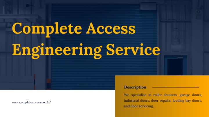 complete access engineering service