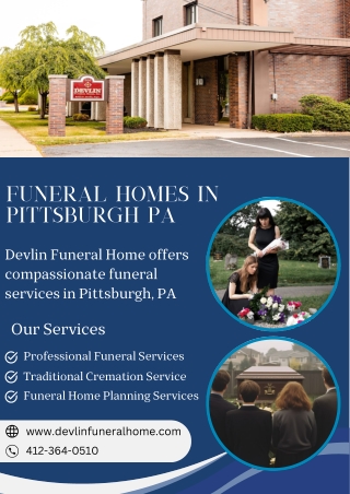 Affordable Funeral | Cremation | Planning Services in Pittsburgh