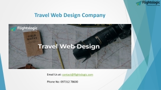 Travel Web Design Company