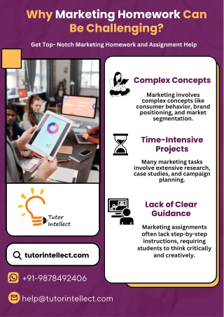 why marketing homework can be challenging