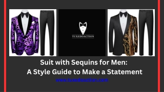 suit with sequins for men a style guide to make