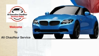 Premium Airport Transfer Service Dubai - Ali Chauffeur Services