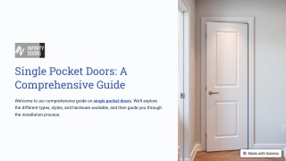 Single-Pocket-Doors-A-Comprehensive-Guide