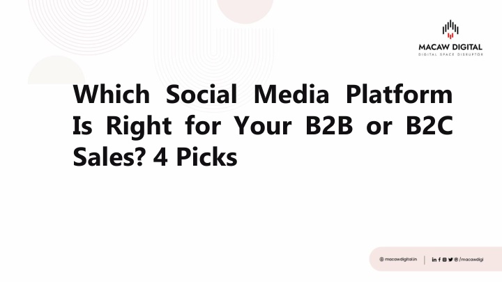 which social media platform is right for your