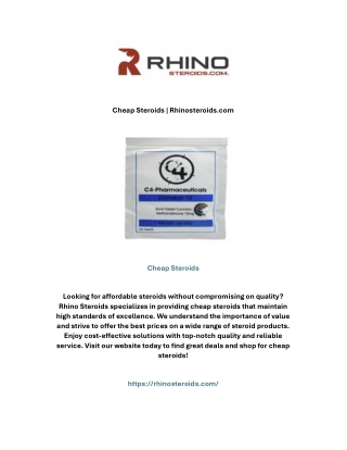 Cheap Steroids | Rhinosteroids.com