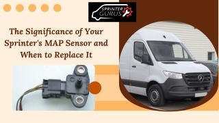 The Significance of Your Sprinter's MAP Sensor and When to Replace It