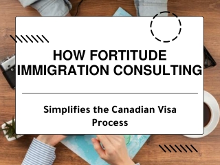 How Fortitude Immigration Consulting Facilitates a Smooth Canadian Visa Experien